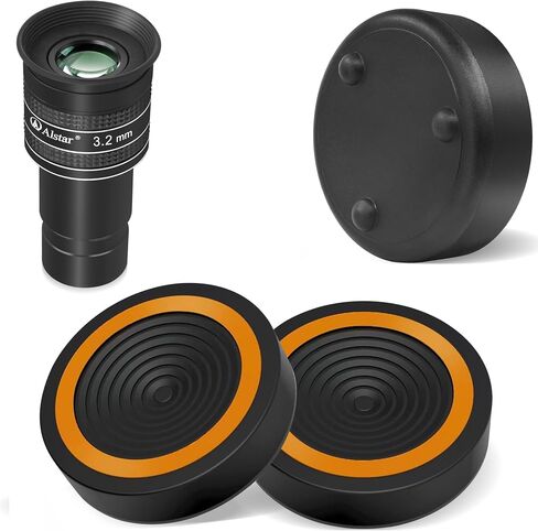 Alstar 1.25" 58 Degree 3.2mm Telescope Eyepiece - Bundle with - Anti-Vibration Pads in Saudi Arabia