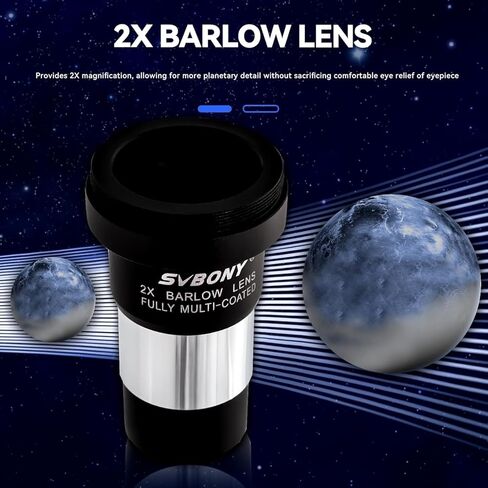 SVBONY SV105 Telescope Camera with SV233 7-Piece Eyepiece & Filter Accessory Kit in Saudi Arabia
