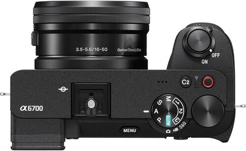 Sony a6700 Mirrorless Camera with 16-50mm Lens + 64GB Memory + Stabilizing Grip + Software Pack +More (Value Bundle) (Renewed) in Saudi Arabia