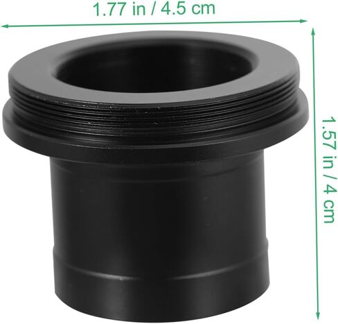 Gatuida 2pcs Stainless Steel T Adapter for Astronomical Telescope Mount DSLR Camera Lens Mounting Connector for Astrophotography in Saudi Arabia