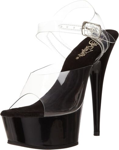 Pleaser Women's Delight-608 Ankle-Strap Sandal in Saudi Arabia