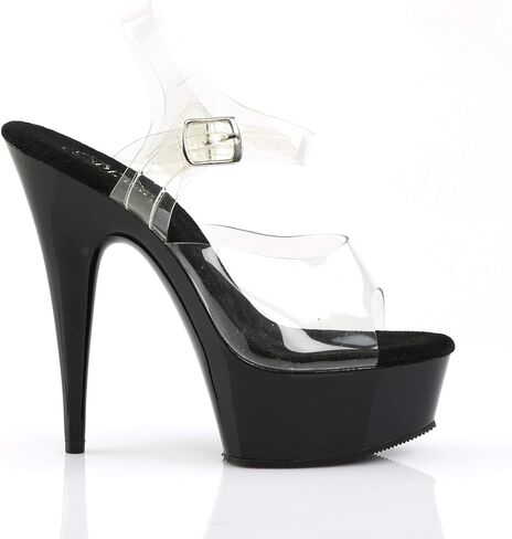 Pleaser Women's Delight-608 Ankle-Strap Sandal in Saudi Arabia