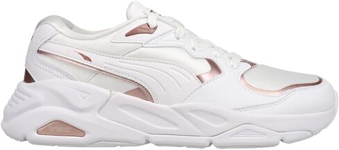 حذاء رياضي نسائي من PUMA TRC Mira Glam برباط كاجوال - أبيض - مقاس 9 M in Kuwait