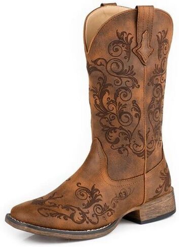 ROPER Western Boots Womens Bailey Laser Tan 09-021-1903-3475 TA in Saudi Arabia