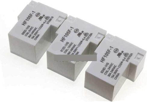 10PCS/Lot Relay JQX-105F-1 HF105F-1-005D 009D 012D 015D 018D 024D 048D 220A-1HS 4PIN 30A 240VAC(005D) in Saudi Arabia