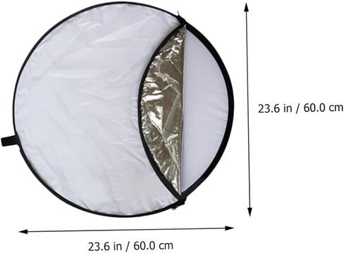 Foldable Photography Reflector Board Portable Photo Reflective Panel for Jewelry Cosmetics Food and Still Life Shooting Easy Setup with Standard Reflector Bracket in Saudi Arabia
