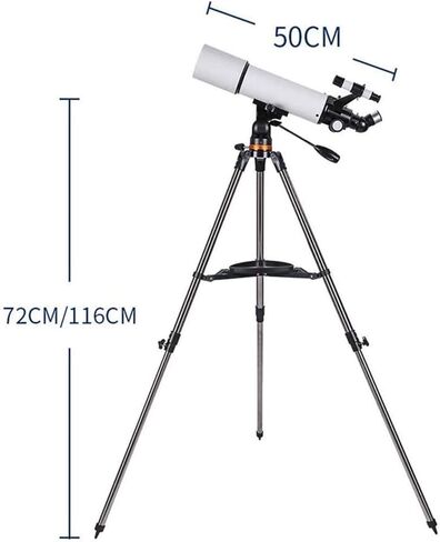 Monoculars Telescope, Adult Telescope，Infinity 80Mm Aperture， Portable Refracting Astronomy Telescope for and Beginners Multiple Eyepieces and Accessories I in Saudi Arabia