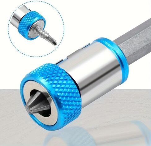 3PCS Alloy Magnetic Screwdriver Bit Holder With Strong Magnet, Knurled Non-Slip Grip For Electric Drivers Home Repair Woodwork, 3Pieces in Saudi Arabia