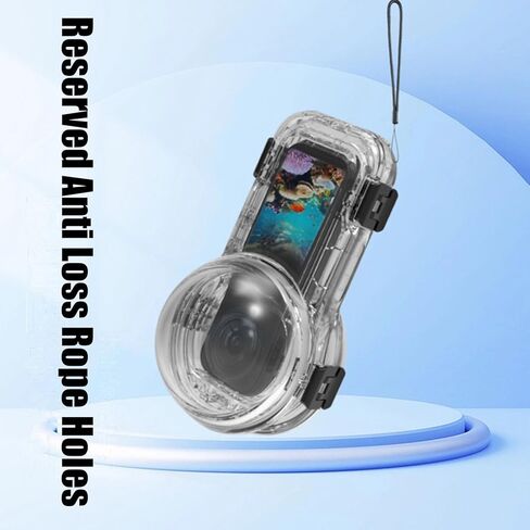 Diving Case for X5 Camera, 60M Water Proof Housing, Underwater Sealed Protective Shell, Magnetic Fast Release Base in Saudi Arabia