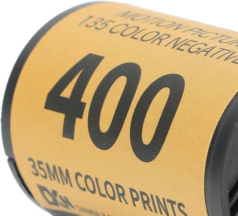 فيلم ملون للكاميرا مقاس 35 مم ISO 320-400 36 تعرضًا - حبيبات دقيقة، خط عرض واسع، دقة عالية لـ 135 كاميرا، تصوير فوتوغرافي منخفض الإضاءة وسريع الحركة (8 ورقات) in Kuwait