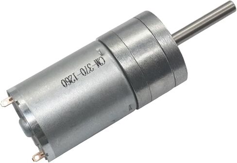 25GA370 DC Gear Electronic Starter 12V 6V24V Low Speed Forward and Reverse Large Torque Gear Reducer Electronic Starter Long Shaft(170,6V) in Saudi Arabia
