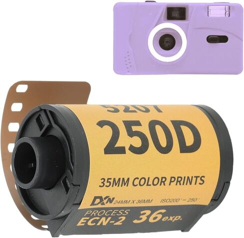 Accessories Color Print Film 35mm Color Print Film Professional Wide Exposure Range ECN 2 Process Colour Print Camera Film for 135 Camera (36 Sheet) in Saudi Arabia