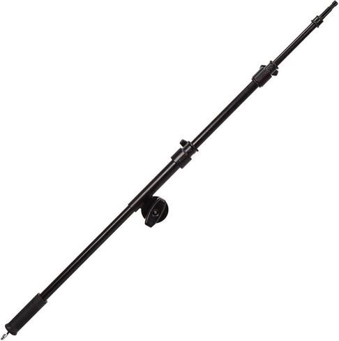 Matthews Mini Boom – Heavy-Duty Steel Arm for Lights & Cameras – Extends 45"–80", 5/8" Mount, Counterweight Hook – for Filmmakers, Photographers & Creators (Black) in Saudi Arabia