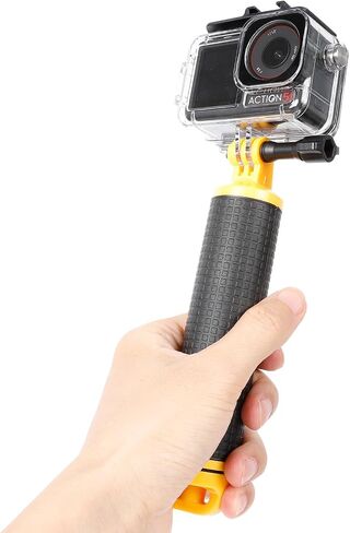 Waterproof Protective Case (45M/147FT) for DJI Osmo Action 5 Pro/Action 4/Action 3 with Floating Hand Grip Selfie Stick and Mini Case – Accessories Kit for Action 5 Pro/4/3 in Saudi Arabia