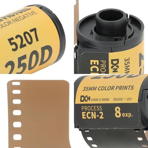 5 قطع من أفلام الطباعة الملونة، نطاق تعريض احترافي واسع ECN 2، فيلم كاميرا مطبوع بالألوان لكاميرا 135، 35 مم (8 ورقات) in Kuwait