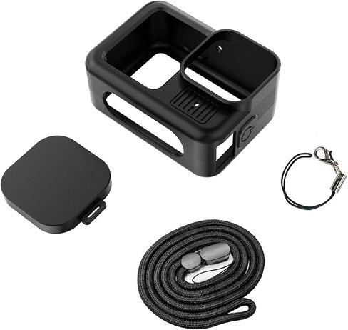 Waterproof Case for GoPro Hero 13/12/11/10/9 Black, 60M/196FT with Quick Release Buckle Mount, Black, Acrylic, Camera Case, Waterproof in Saudi Arabia