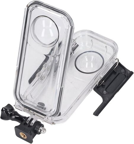 Zerodis 40m Dive Case Lens Cases غلاف واقٍ مع عدسة زجاجية بصرية مناسبة للغوص والغطس وكاميرا الحركة للسباحة 40m Dive PC Underwater Action Camera Diving in Saudi Arabia