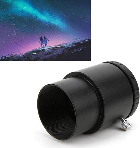 High Power Binoculars 2In to T Mount to Camera Lens Adapter Ring M420.75 Astronomical Monocular Converter Eyepiece Extension Tube for Most Mirrorless Camera Telescopes for Adults in Saudi Arabia
