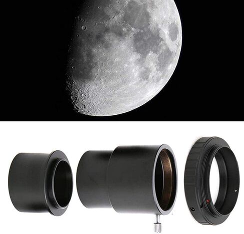 High Power Binoculars 2In to T Mount to Camera Lens Adapter Ring M420.75 Astronomical Monocular Converter Eyepiece Extension Tube for Most Mirrorless Camera Telescopes for Adults in Saudi Arabia