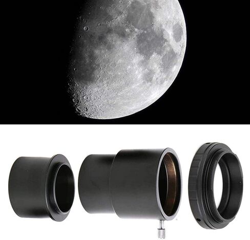 Telescopes for Adults Astronomy, High Power Binoculars 2In to T Mount to Camera Lens Adapter Ring M420.75 Astronomical Monocular Converter Eyepiece Extension Tube for Most Mirrorless Camera in Saudi Arabia