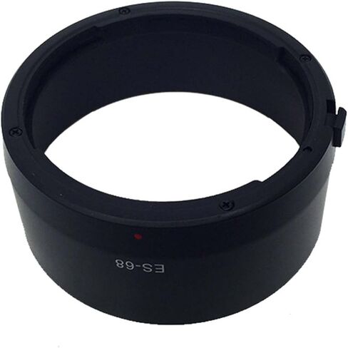 Lens Hood for Canon EF 50mm f/1.8 STM (Not for EF 50mm f/1.4) - ES-68 Style, Compatible with 49mm Filters & Original Lens Cap, Durable Plastic Bayonet Mount Shade in Saudi Arabia