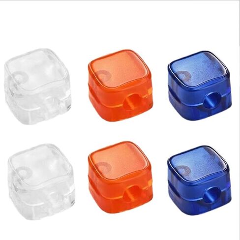 6Pack Color Cord Organizer Magnetic Cable Holder Clips - Desk Cable Management Clips, Charger Cord [Smooth Adjustable] for Nightstand Ofiice(Blue 6P) in Saudi Arabia
