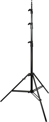 Matthews Studio Equipment Digital Lightweight Baby Stand – Aluminum Triple Riser Light Stand with Steel Top Riser/Pin, Rocky Mountain Leg, 25 lb Load Capacity, 155" Max Height in Saudi Arabia