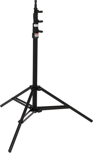 Matthews Kit Stand Medium Duty – Compact 3.5lb Light Stand for Content Creators, Photographers & Videographers | 20lb Capacity, 92.5" Max Height, 5/8" Baby Pin Mount, 32" Footprint in Saudi Arabia
