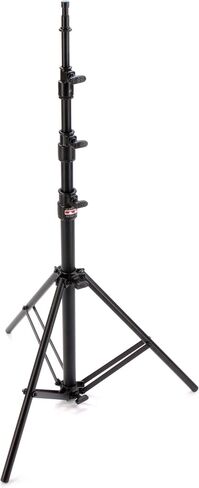 Matthews Kit Stand Medium Duty – Compact 3.5lb Light Stand for Content Creators, Photographers & Videographers | 20lb Capacity, 92.5" Max Height, 5/8" Baby Pin Mount, 32" Footprint in Saudi Arabia