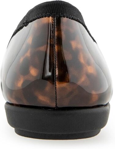 Aerosoles Women's Homebet Ballet Flat, Java Tortoise Patent, 10.5 in Saudi Arabia