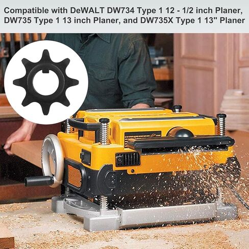 2 pcs 5140010-81 Sprocket Fit for DeWalt DW734 DW735 DW735X in Kuwait