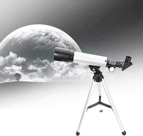 تلسكوبات لعلم الفلك للبالغين، تلسكوب فلكي عالي الطاقة أحادي مع حامل ثلاثي القوائم منكسر Spyglass تكبير عالي الطاقة للفضاء الفلكي in Saudi Arabia