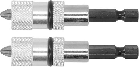 Fast Change Bit Holder, 2PCS Bit Tip Holder Hex Magnetic Screw Drill Tip Pivot Screwdriver Bit Holder with Screwdriver Bits, Drum Sanders in Saudi Arabia