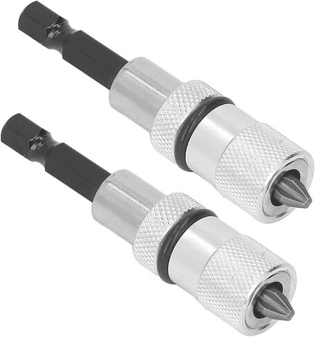 Fast Change Bit Holder, 2PCS Bit Tip Holder Hex Magnetic Screw Drill Tip Pivot Screwdriver Bit Holder with Screwdriver Bits, Drum Sanders in Saudi Arabia