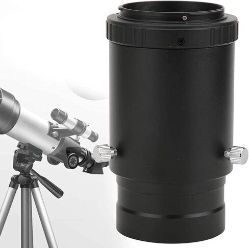 Telescope High Power Binoculars 2 inch Eyepiece Extension Tube,M42X0.75 Thread Mount Adapter Converter Ring for Connect Astronomical Telescope to SLR Camera,Black-for Ai for Indoor/Outdoor in Saudi Arabia