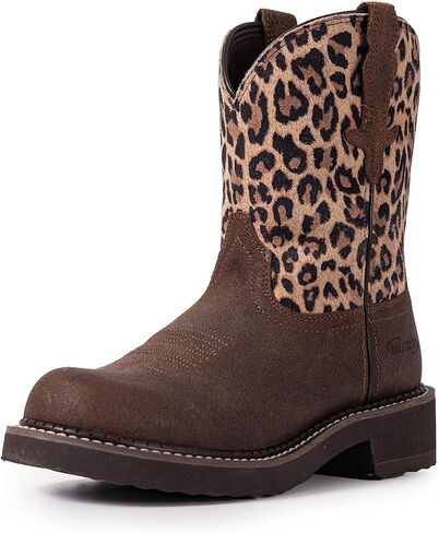 Women's Western Boots Cowboy Cowgirl Boots Ankel Boot Embroidered Stitched Chunky Heel Classic Fashion Boot in Kuwait