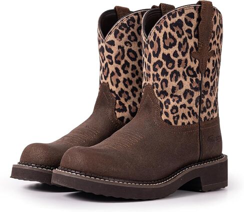 Women's Western Boots Cowboy Cowgirl Boots Ankel Boot Embroidered Stitched Chunky Heel Classic Fashion Boot in Kuwait
