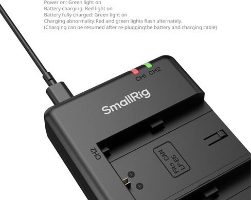 SmallRig R5/R6/R5 C Cage Kit and Camera Battery Charger Set for Canon LP-E6P in Saudi Arabia