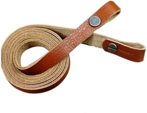 Genuine Leather Handmade Binocular DC Camera Shoulder Neck Case Strap Sling in Saudi Arabia