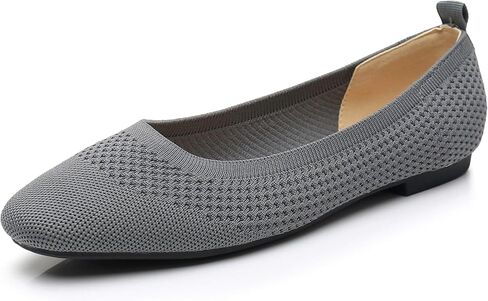 VenusCelia Women's Flexible Knit Flat Shoe in Saudi Arabia