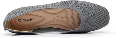 VenusCelia Women's Flexible Knit Flat Shoe in Saudi Arabia