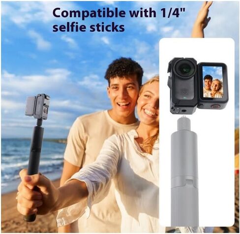 قفص واقٍ لـ DJI Osmo Nano، إطار واقٍ سريع التحرير من سبائك الألومنيوم مع حامل حذاء بارد، يمكن توصيله بحامل ثلاثي الأرجل وعصا سيلفي in Kuwait