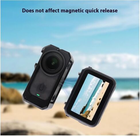 قفص واقٍ لـ DJI Osmo Nano، إطار واقٍ سريع التحرير من سبائك الألومنيوم مع حامل حذاء بارد، يمكن توصيله بحامل ثلاثي الأرجل وعصا سيلفي in Kuwait