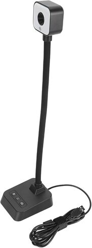 كاميرا ويب Drfeify HD USB مع خاصية عكس الصور القابلة للتعديل وتصميم قابل للطي، وكاميرا مستندات لأجهزة الكمبيوتر in Kuwait