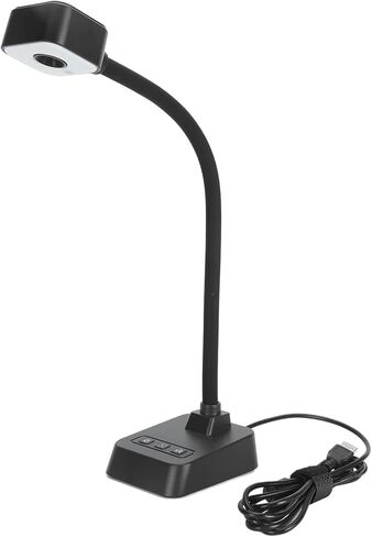 كاميرا ويب Drfeify HD USB مع خاصية عكس الصور القابلة للتعديل وتصميم قابل للطي، وكاميرا مستندات لأجهزة الكمبيوتر in Kuwait