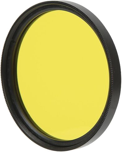 52mm Optical Glass Camera Lens Filter for & Digital Cameras - Aluminum Frame (Orange) in Saudi Arabia