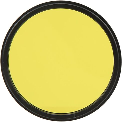52mm Optical Glass Camera Lens Filter for & Digital Cameras - Aluminum Frame (Orange) in Saudi Arabia