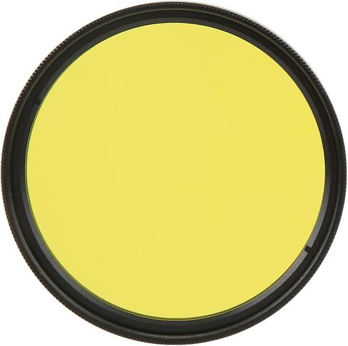 52mm Optical Glass Camera Lens Filter for & Digital Cameras - Aluminum Frame (Orange) in Saudi Arabia