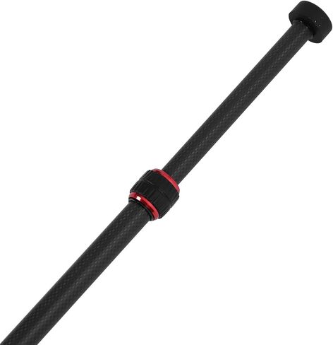 Camera Monopod, 6 Section Extendable Carbon Fiber Monopod, Portable Travel Monopod with Walking Stick Head 1/4 Inch 3/8 Inch Conversion Screw for DSLR Action Camera in Saudi Arabia