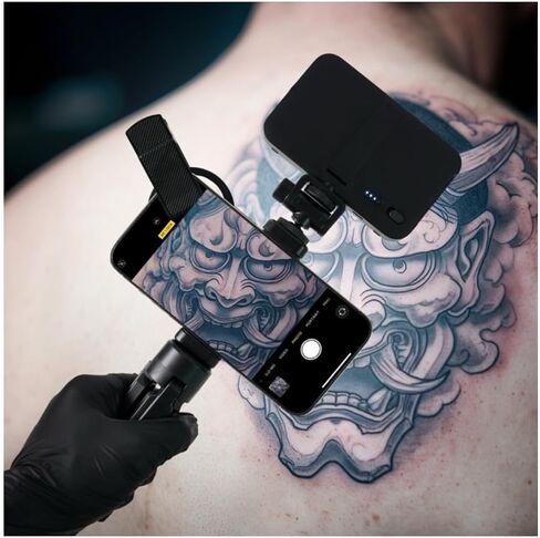 Tattoo Light Tattoo Equipment and Supplies Remove Glare LED Tattoo Photography Video Lights with Clip with LED Beads and CPL Filter Lens for Taking Tattoo Photos in Saudi Arabia